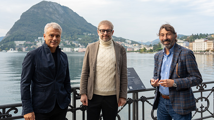 Roberto Gorini, Roberto Giavarini e il Sindaco Michele Foletti